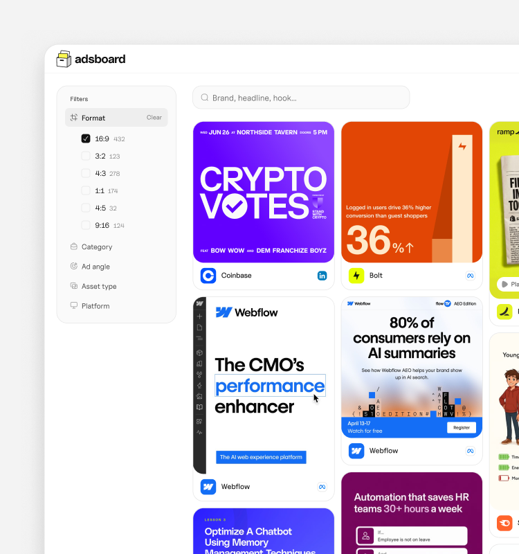 adsboard library on mobile