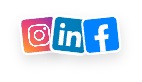 Instagram, LinkedIn, Facebook